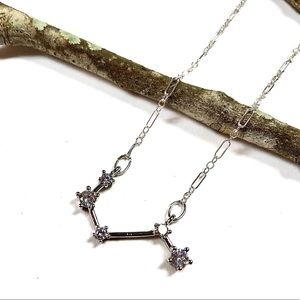 Aries Necklace, Constellation, Zodiac, Astrology